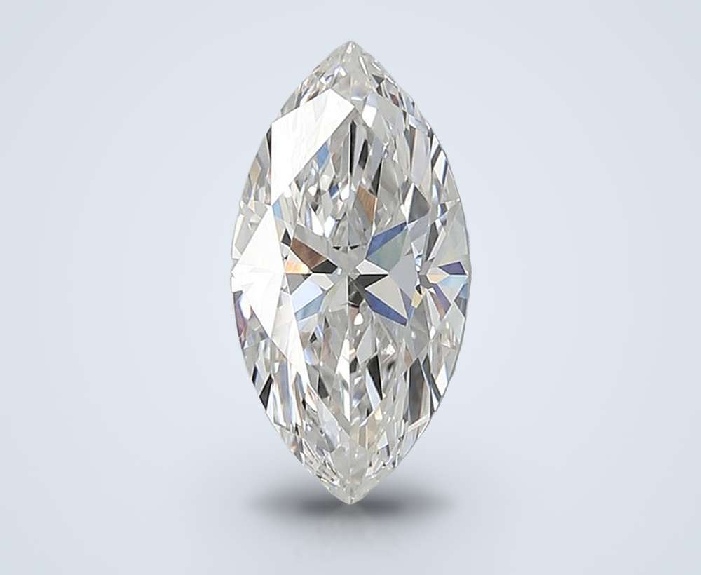 1.57ct F VS1 Rare Carat Ideal Cut Marquise Lab Grown Diamond