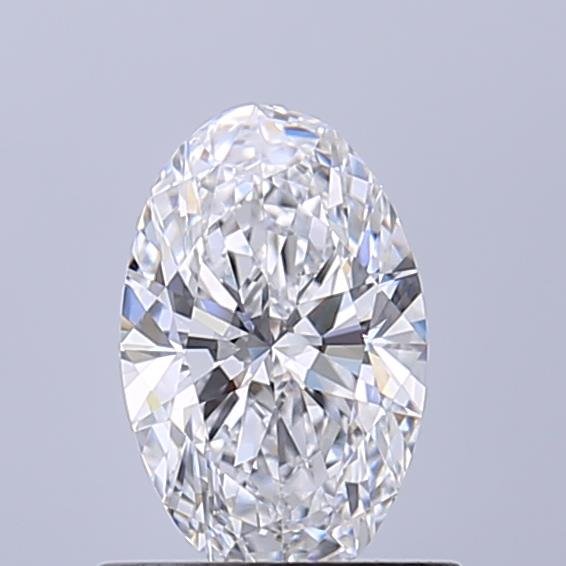 0.61ct D VS1 Rare Carat Ideal Cut Oval Lab Grown Diamond