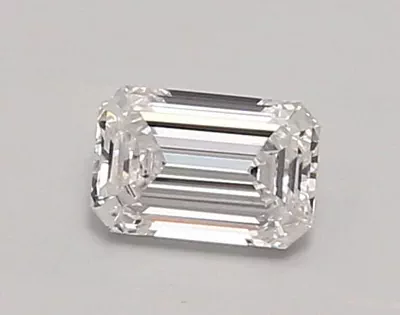 0.67ct D VS1 Rare Carat Ideal Cut Emerald Lab Grown Diamond