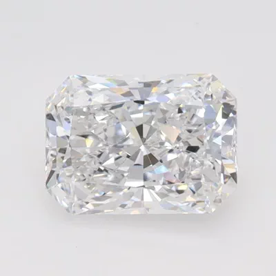 1.40ct D VVS2 Rare Carat Ideal Cut Radiant Lab Grown Diamond