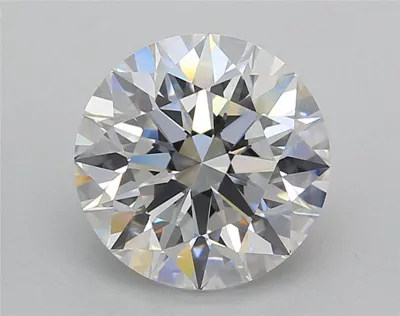 3.02ct E VVS1 Excellent Cut Round Lab Grown Diamond