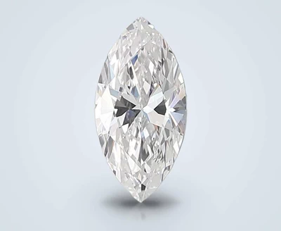 3.06ct E VS1 Rare Carat Ideal Cut Marquise Lab Grown Diamond