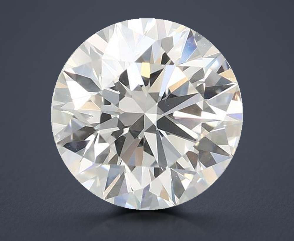 1.57ct D VVS2 Rare Carat Ideal Cut Round Lab Grown Diamond