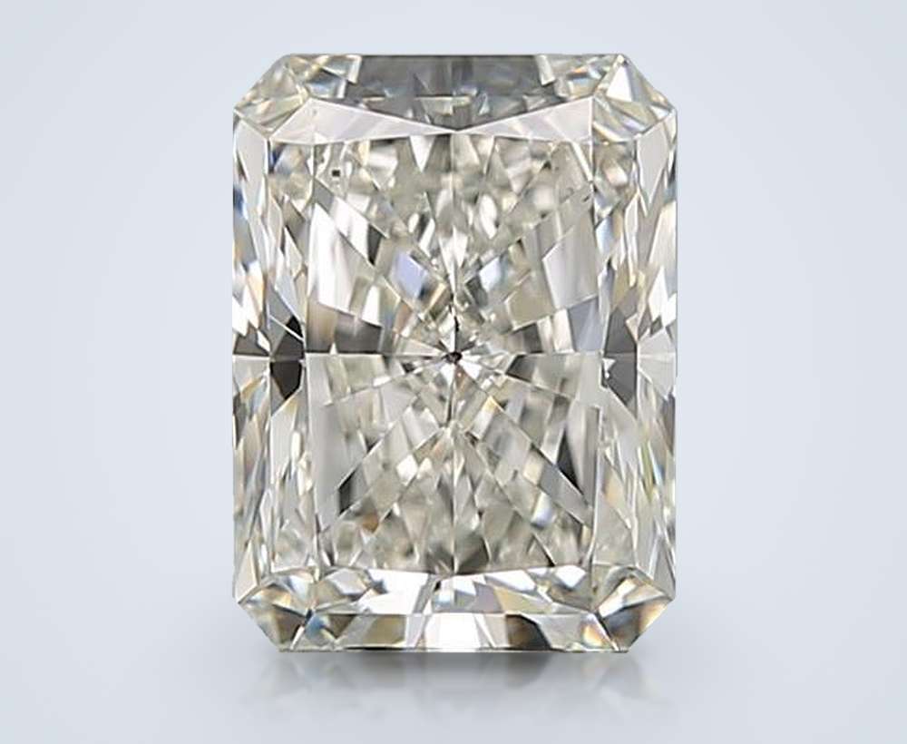 1.51ct J SI1 Rare Carat Ideal Cut Radiant Diamond