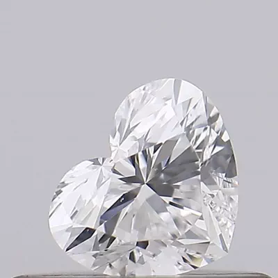 0.26ct E VVS1 Very Good Cut Heart Diamond