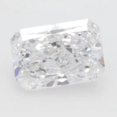 1.10ct D VVS1 Rare Carat Ideal Cut Radiant Lab Grown Diamond