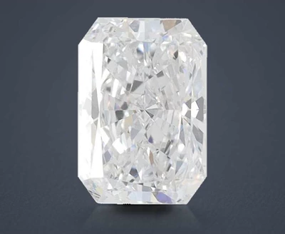 1.10ct D VVS1 Rare Carat Ideal Cut Radiant Lab Grown Diamond