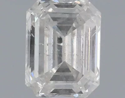 0.96ct H SI2 Rare Carat Ideal Cut Emerald Diamond