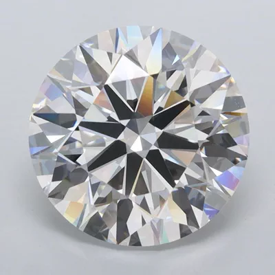 3.95ct D FL Rare Carat Ideal Cut Round Lab Grown Diamond