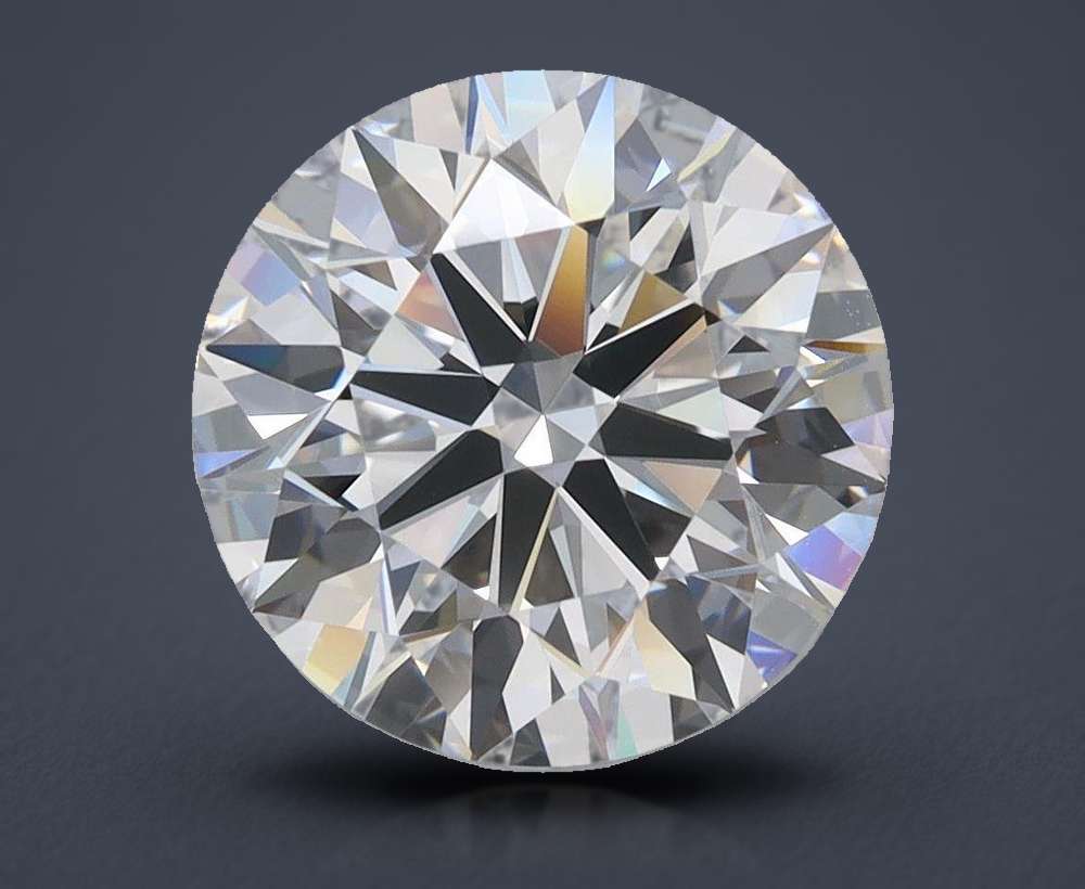 3.95ct D FL Rare Carat Ideal Cut Round Lab Grown Diamond
