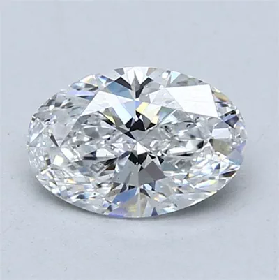 1.02ct D VS2 Rare Carat Ideal Cut Oval Lab Grown Diamond