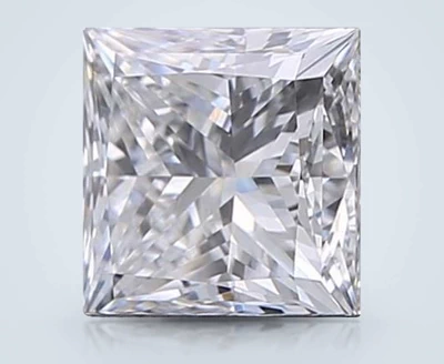 0.56ct D VVS1 Rare Carat Ideal Cut Princess Lab Grown Diamond