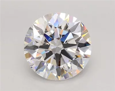 5.09ct E VVS2 Rare Carat Ideal Cut Round Lab Grown Diamond
