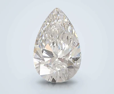 1.37ct D VVS2 Rare Carat Ideal Cut Pear Lab Grown Diamond