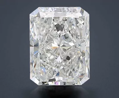 3.01ct H SI2 Rare Carat Ideal Cut Radiant Diamond
