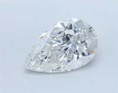 2.11ct E VS2 Rare Carat Ideal Cut Pear Lab Grown Diamond