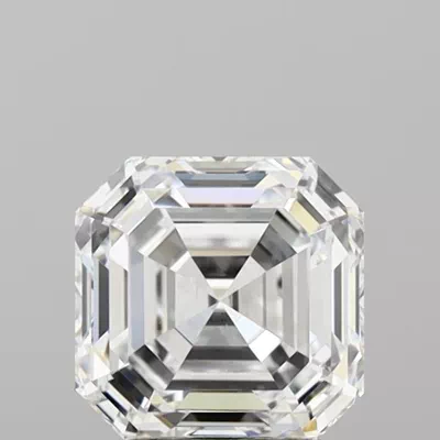 2.14ct D VVS2 Rare Carat Ideal Cut Asscher Lab Grown Diamond