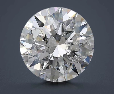 4.02ct E SI2 Rare Carat Ideal Cut Round Diamond