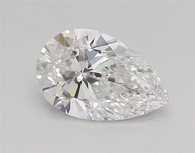 0.84ct D VVS1 Rare Carat Ideal Cut Pear Lab Grown Diamond