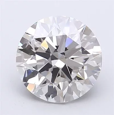 2.07ct F VS2 Rare Carat Ideal Cut Round Lab Grown Diamond
