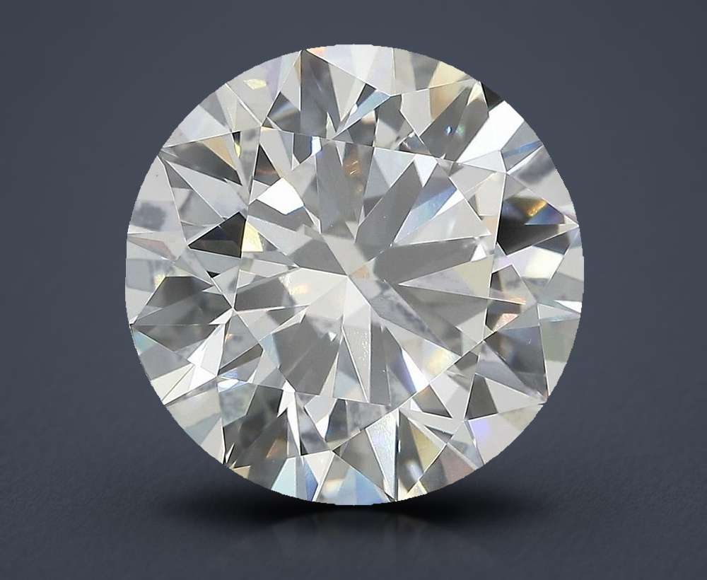 9.19ct F VVS2 Rare Carat Ideal Cut Round Lab Grown Diamond