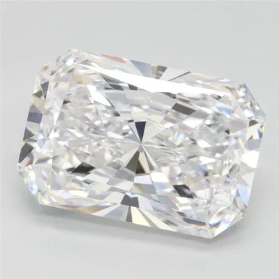 4.25ct D VVS1 Rare Carat Ideal Cut Radiant Lab Grown Diamond