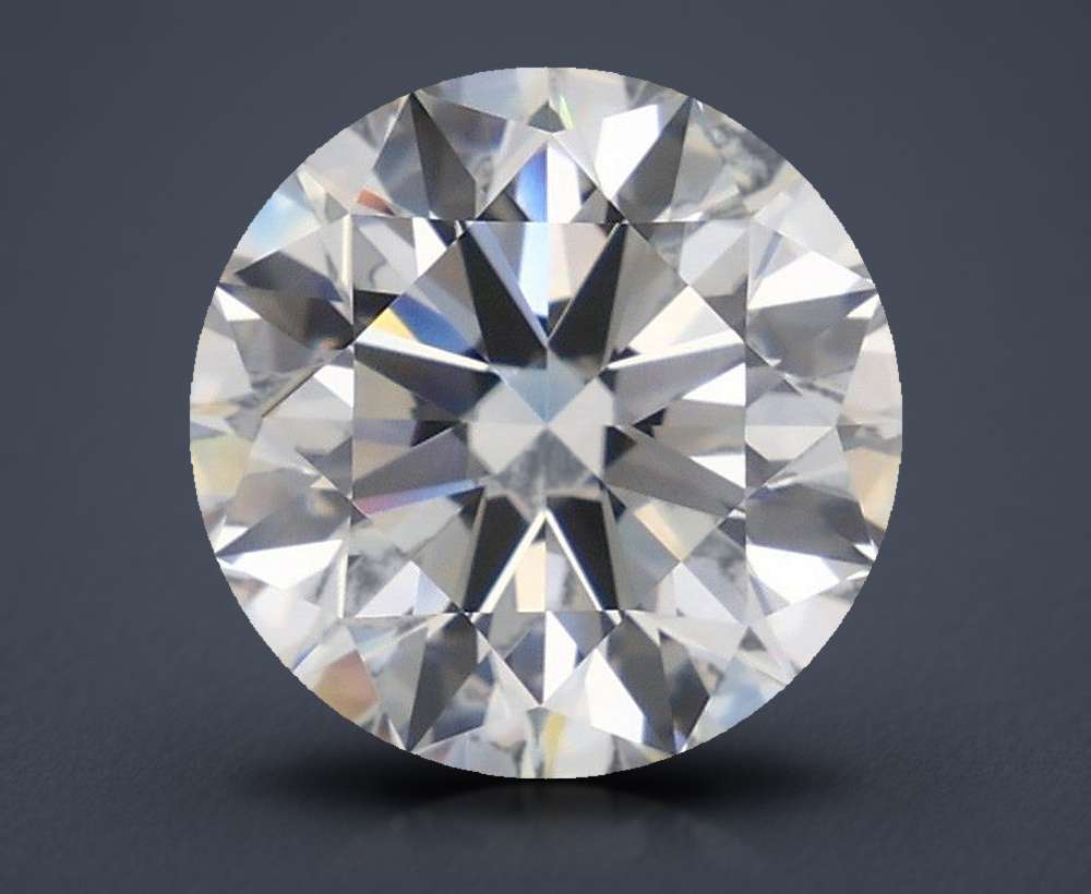 3.58ct J IF Rare Carat Ideal Cut Round Diamond