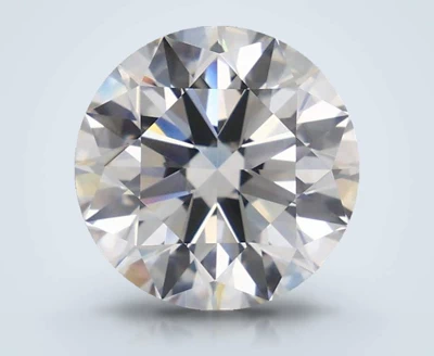 3.58ct J IF Rare Carat Ideal Cut Round Diamond