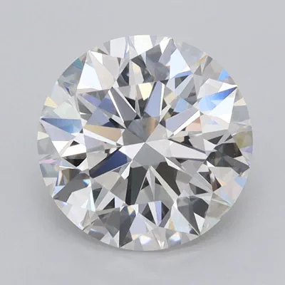 2.04ct D FL Rare Carat Ideal Cut Round Lab Grown Diamond