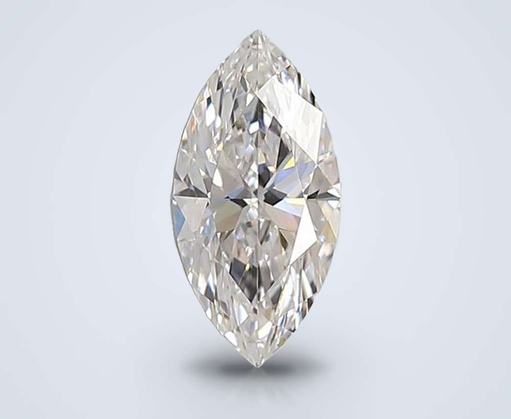 1.00ct D VS1 Rare Carat Ideal Cut Marquise Lab Grown Diamond