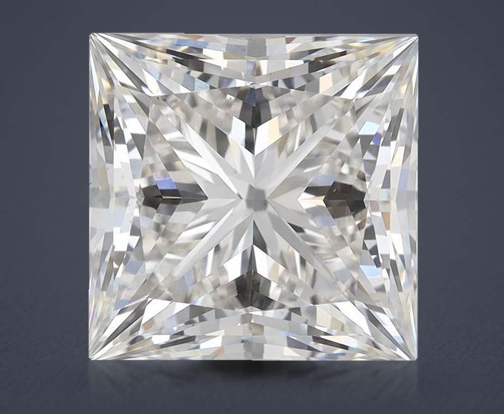 7.20ct G VS1 Rare Carat Ideal Cut Princess Lab Grown Diamond