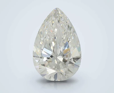 3.08ct D VS2 Rare Carat Ideal Cut Pear Lab Grown Diamond