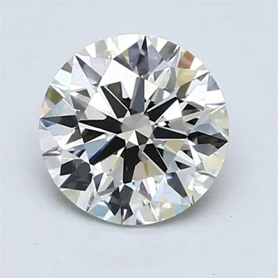 1.54ct I SI1 Rare Carat Ideal Cut Round Diamond