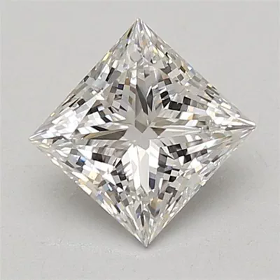 1.58ct D VVS2 Rare Carat Ideal Cut Princess Lab Grown Diamond