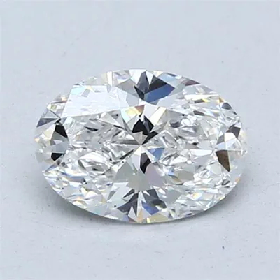1.04ct D VS1 Rare Carat Ideal Cut Oval Lab Grown Diamond