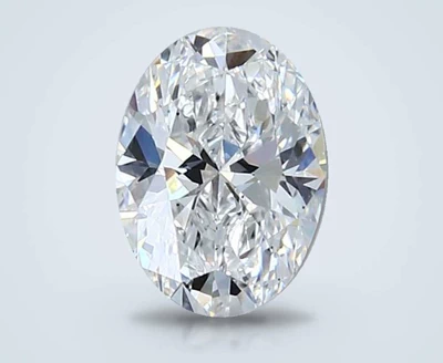 1.04ct D VS1 Rare Carat Ideal Cut Oval Lab Grown Diamond