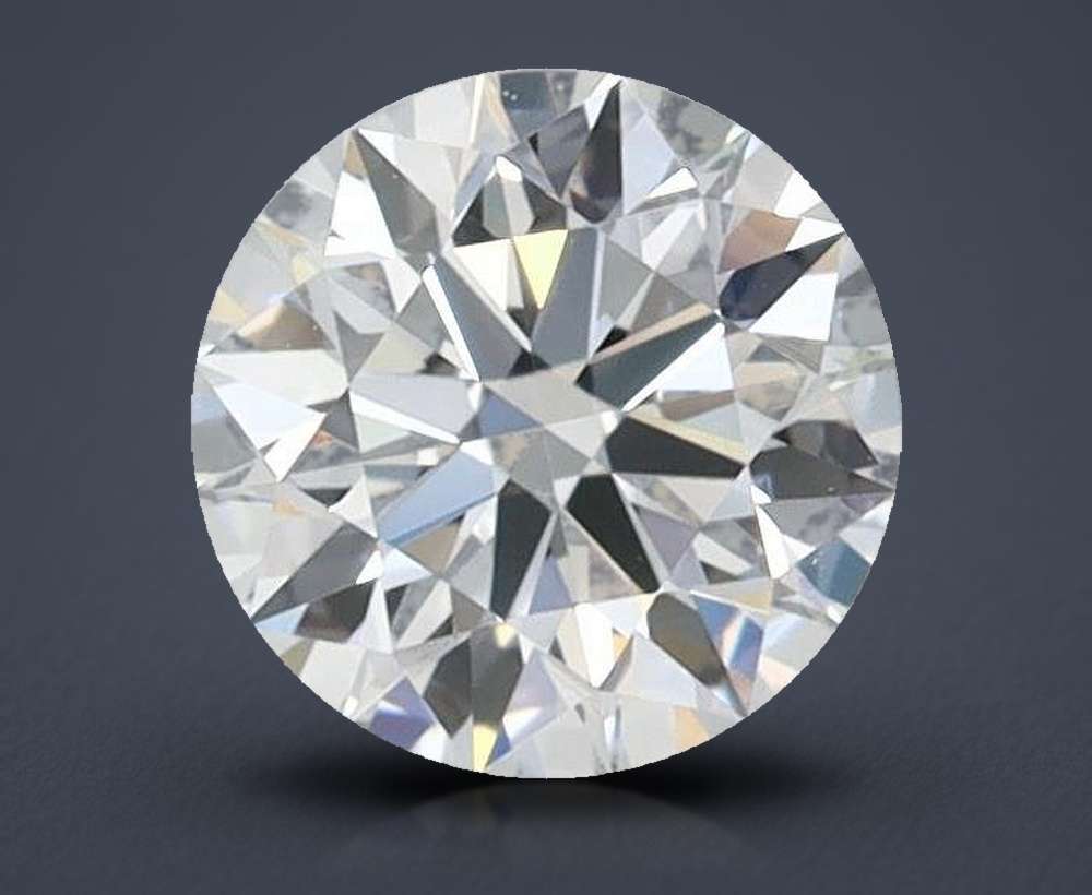 0.58ct D FL Rare Carat Ideal Cut Round Lab Grown Diamond