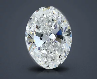 3.01ct H SI1 Very Good Cut Oval Diamond