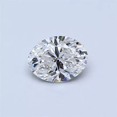 0.46ct E SI1 Very Good Cut Oval Diamond