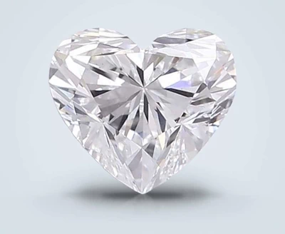 1.68ct D VS1 Very Good Cut Heart Lab Grown Diamond