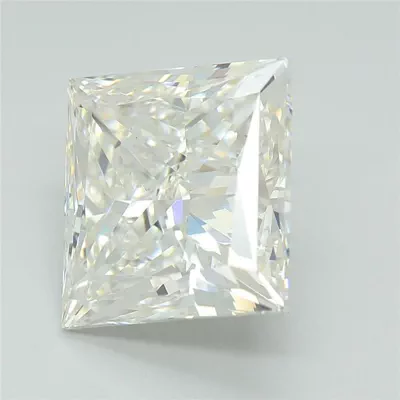 3.92ct F VS1 Rare Carat Ideal Cut Princess Lab Grown Diamond