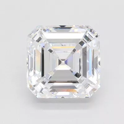 1.03ct E IF Rare Carat Ideal Cut Asscher Lab Grown Diamond