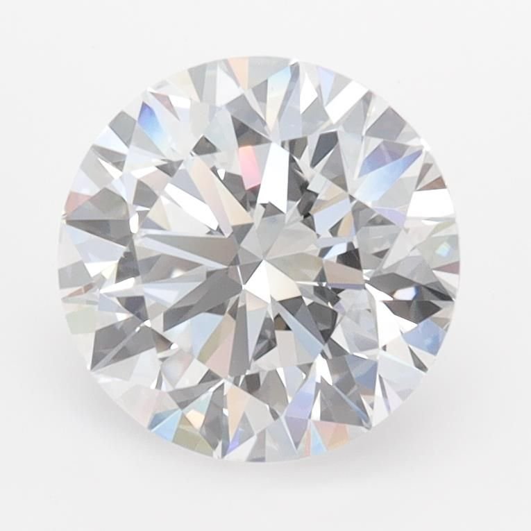 2.01ct D VVS1 Rare Carat Ideal Cut Round Lab Grown Diamond
