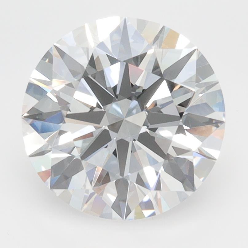 2.84ct D VVS1 Rare Carat Ideal Cut Round Lab Grown Diamond