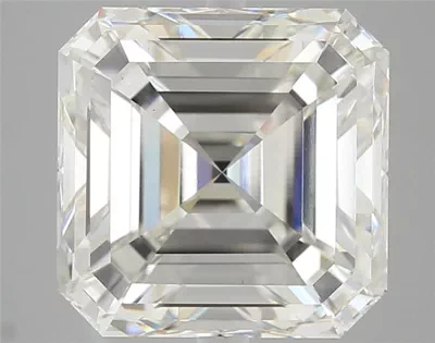 9.05ct F VS1 Excellent Cut Asscher Lab Grown Diamond