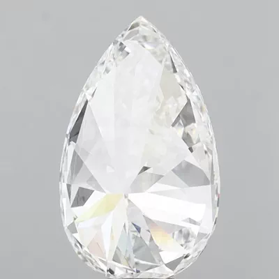8.02ct F VS1 Very Good Cut Pear Lab Grown Diamond
