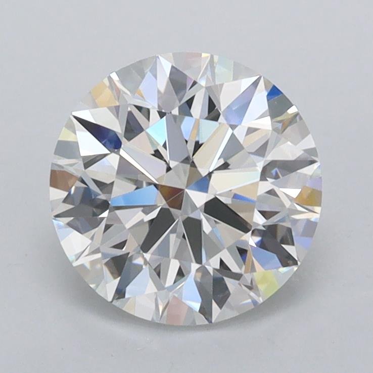 1.51ct D FL Rare Carat Ideal Cut Round Lab Grown Diamond