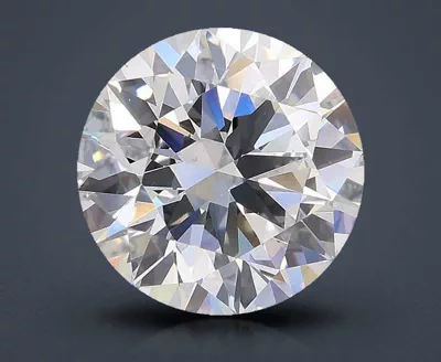 2.58ct E VS2 Rare Carat Ideal Cut Round Lab Grown Diamond