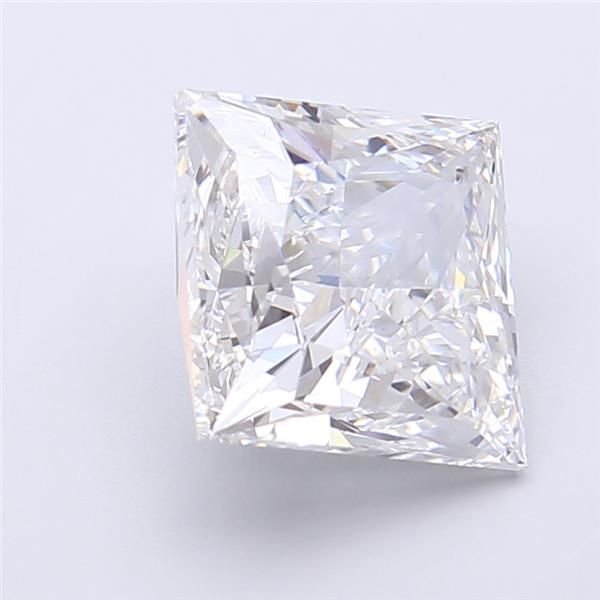 3.02ct E VS1 Rare Carat Ideal Cut Princess Lab Grown Diamond