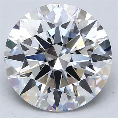 3.01ct E VS2 Rare Carat Ideal Cut Round Lab Grown Diamond